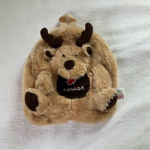Small Canada Furry Friends Backpack